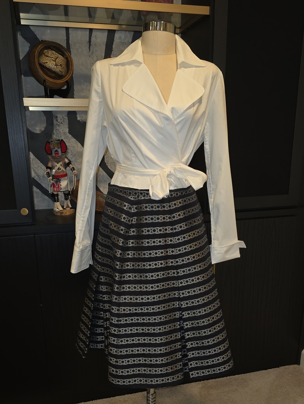 Black Midi Skirt